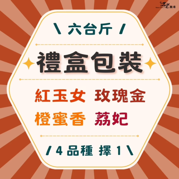 番茄｜單品種｜禮盒精裝｜6台斤