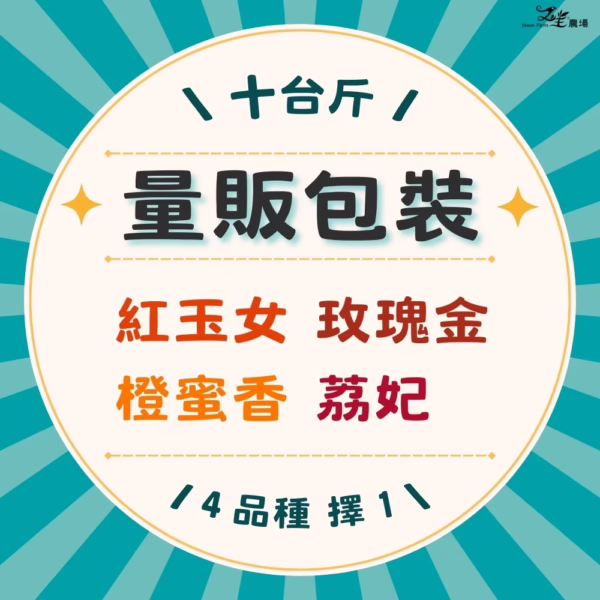 番茄｜單品種｜量販包裝｜10台斤